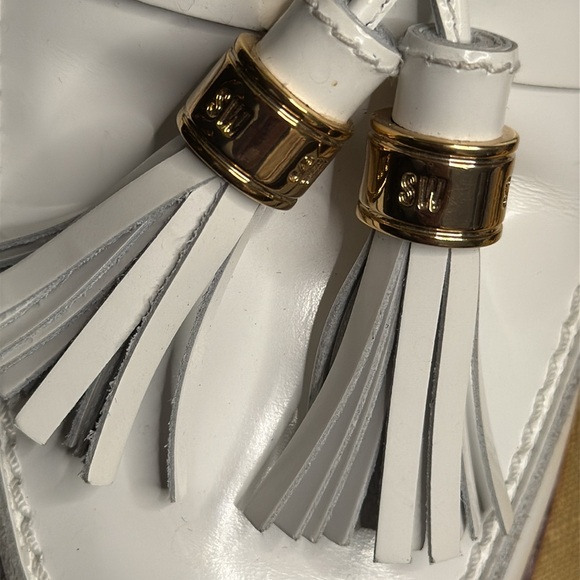 Stuart Weitzman Manila Loafers white womens size 9 M made in Spain. - Picture 11 of 13